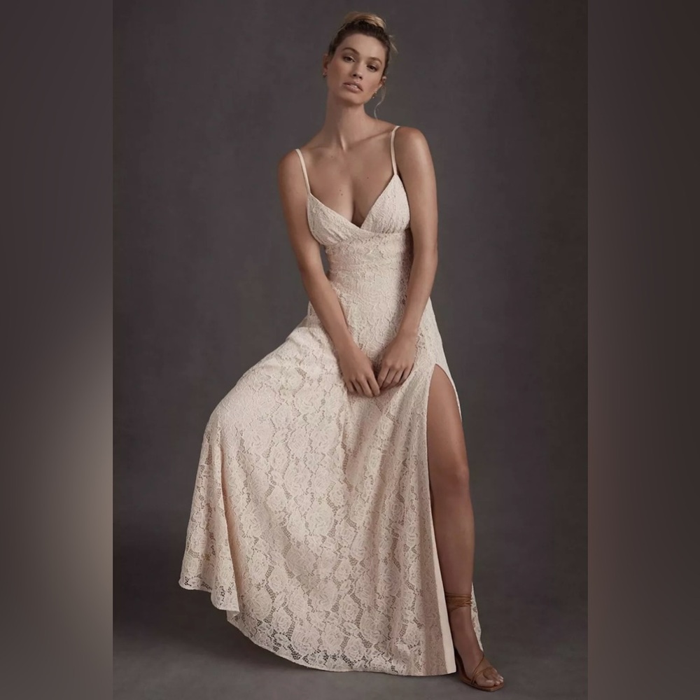 BHLDN Fame & Partners Charlotte Lace Dress - Picture 14 of 15